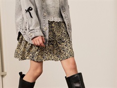 Name It skirt pastel yellow with flowers  